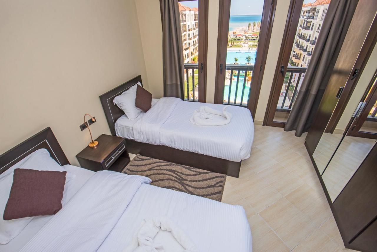 Premium Sea View 2 Bedrooms 2 Bathrooms Apartment Located Within Gravity Hotel & Aquapark Hurghada Exterior foto