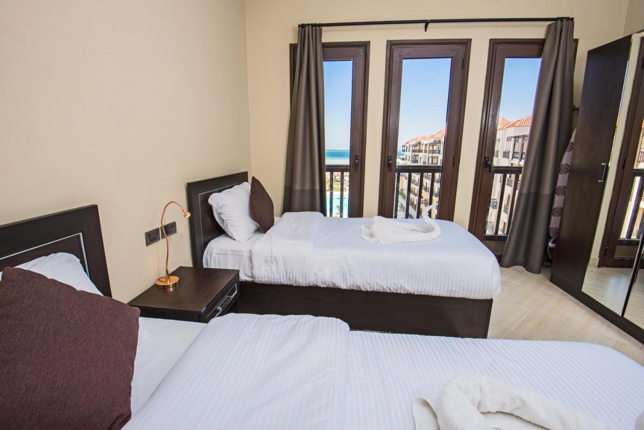 Premium Sea View 2 Bedrooms 2 Bathrooms Apartment Located Within Gravity Hotel & Aquapark Hurghada Exterior foto